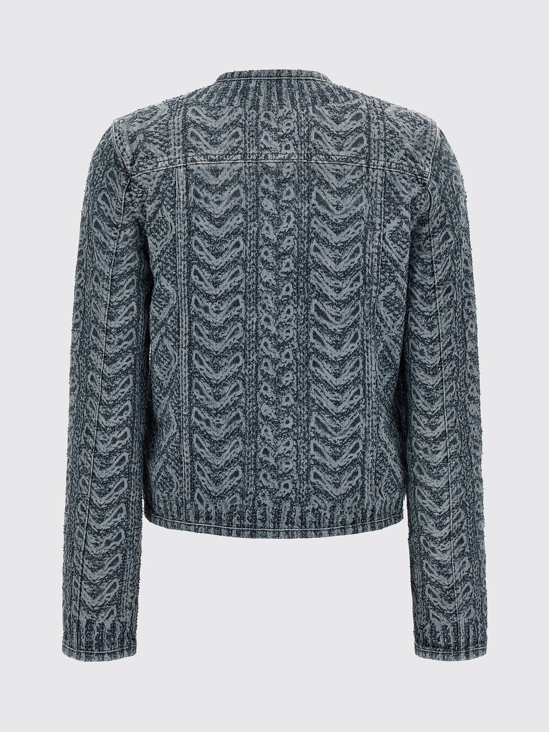 DIESEL JACKET: Jacket woman Diesel, Navy - Img 3