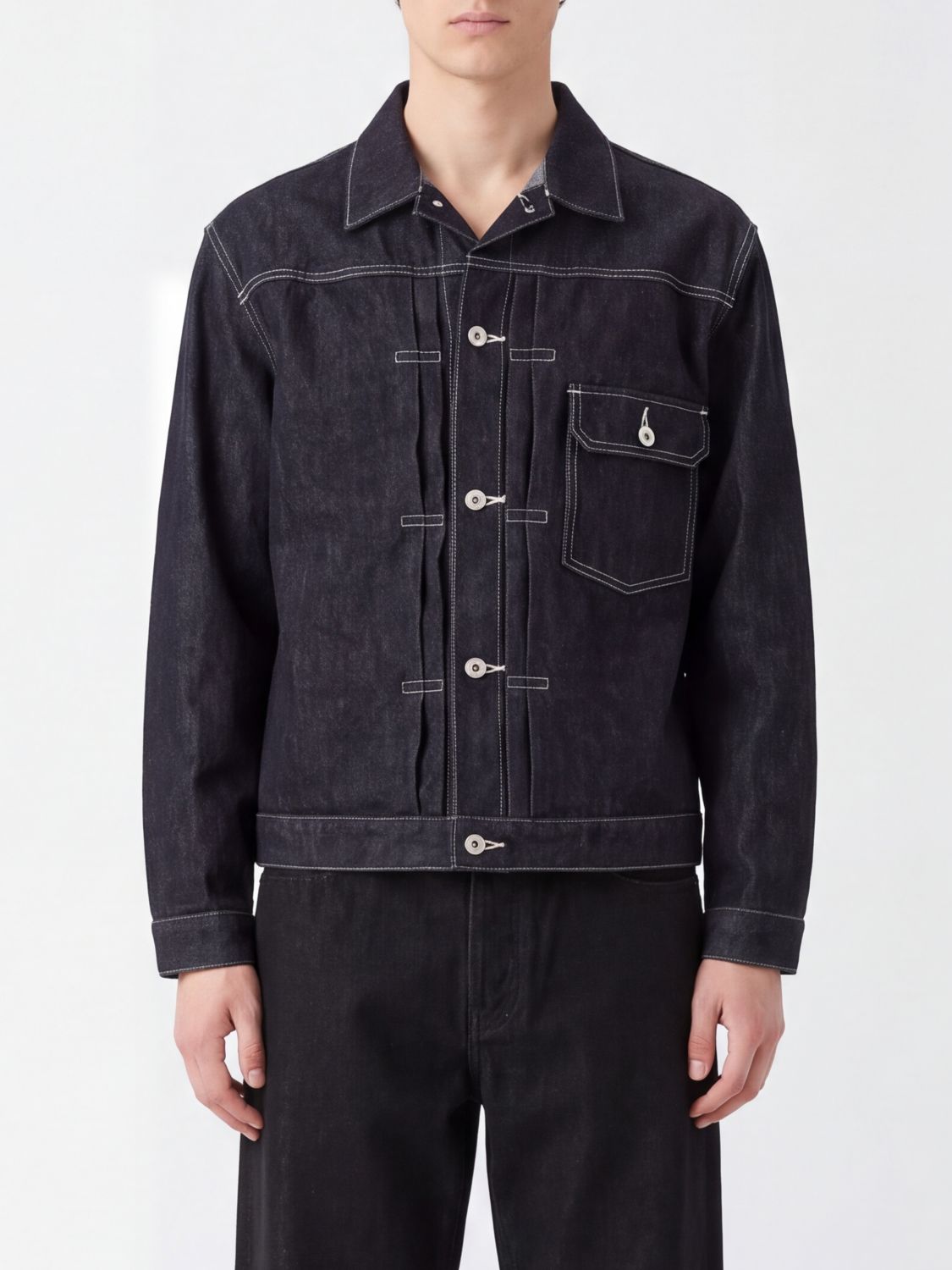 COMME DES GARÇONS КУРТКА: Куртка Мужское Comme Des GarÇons, Синий - Img 1