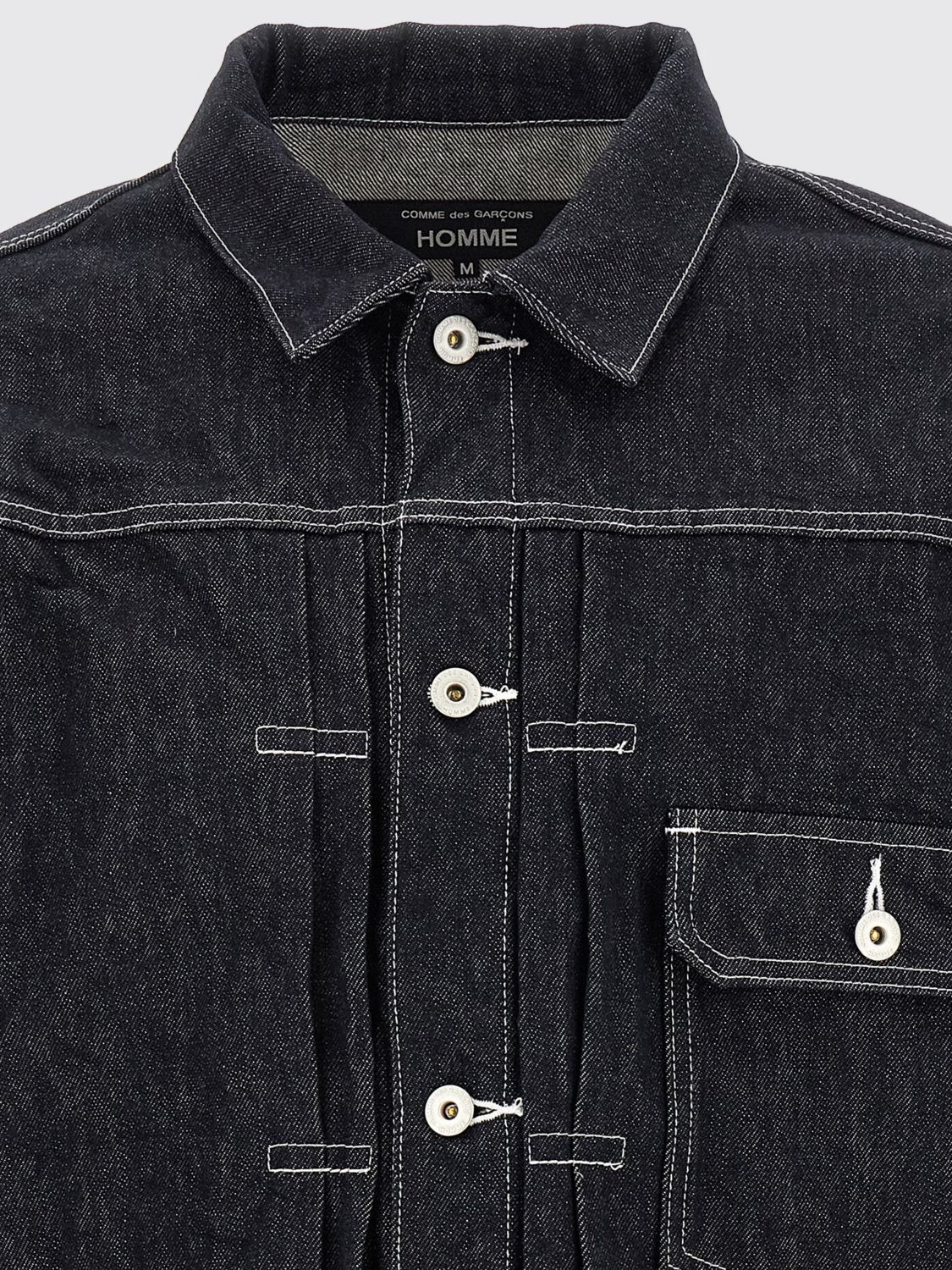 COMME DES GARÇONS КУРТКА: Куртка Мужское Comme Des GarÇons, Синий - Img 4