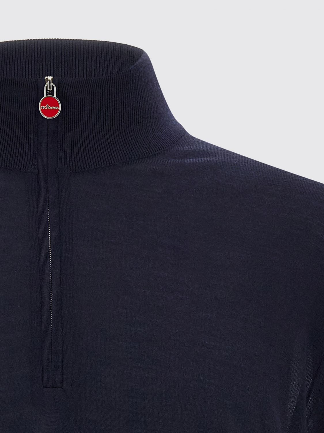 KITON PULL: Pull homme Kiton, Bleu - Img 4