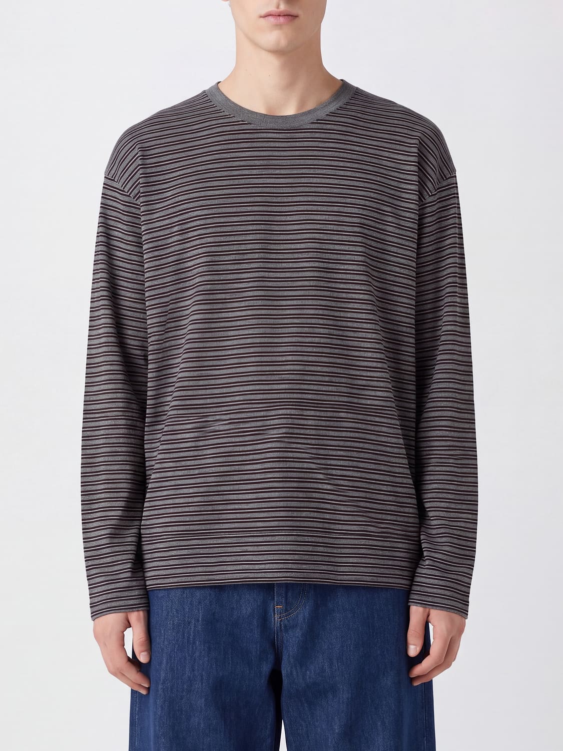 AURALEE POLO: Polo hombre Auralee, Gris - Img 1