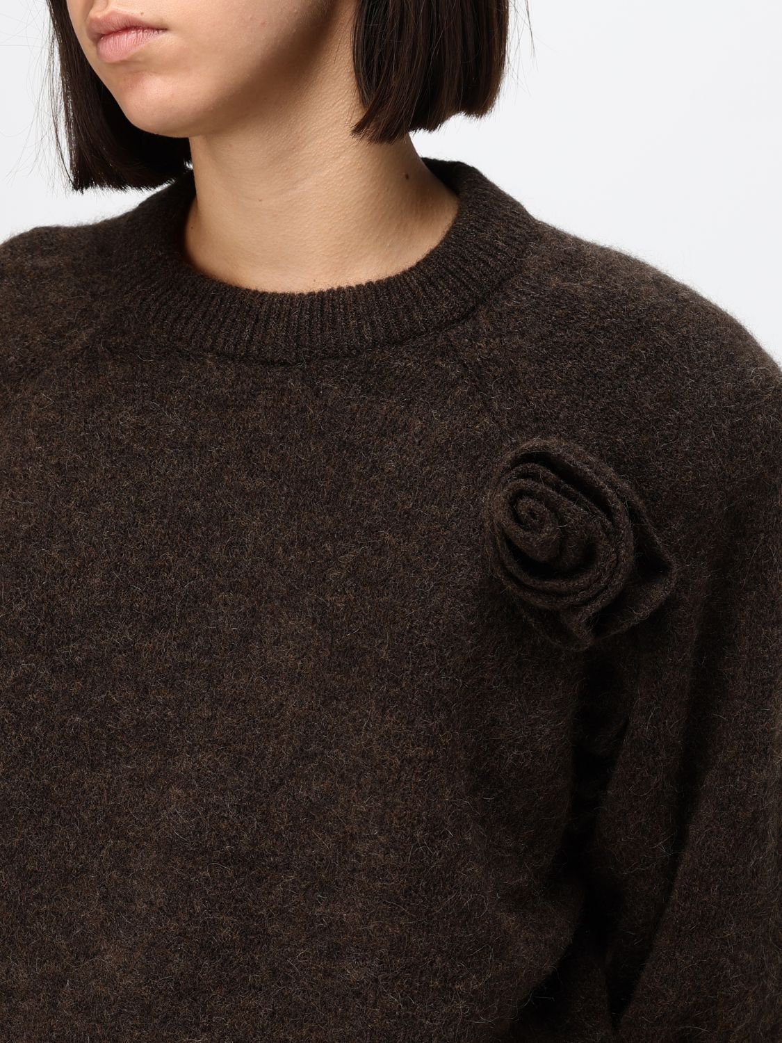 ROTATE PULLOVER: Pullover damen Rotate, Braun - Img 3