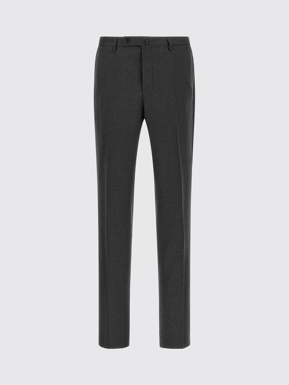 INCOTEX HOSE: Slim Fit Anzughose von Incotex aus Stretch-Schurwolle mit Bundfalte, Grau - Img 2