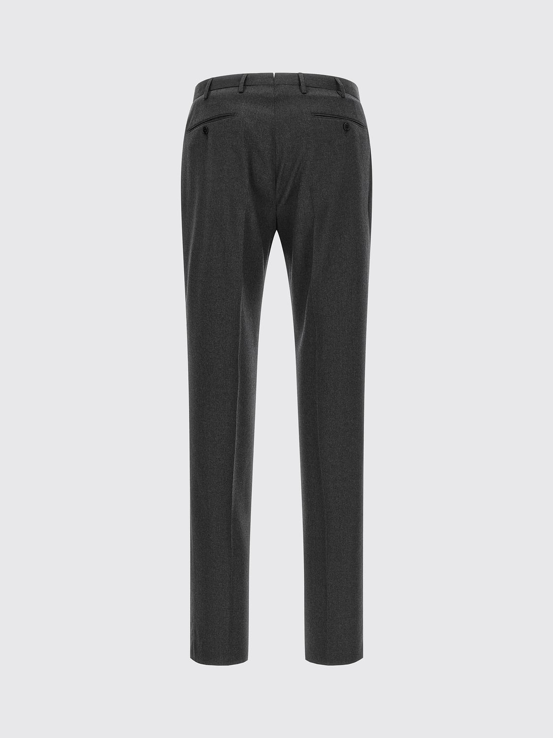INCOTEX HOSE: Slim Fit Anzughose von Incotex aus Stretch-Schurwolle mit Bundfalte, Grau - Img 3