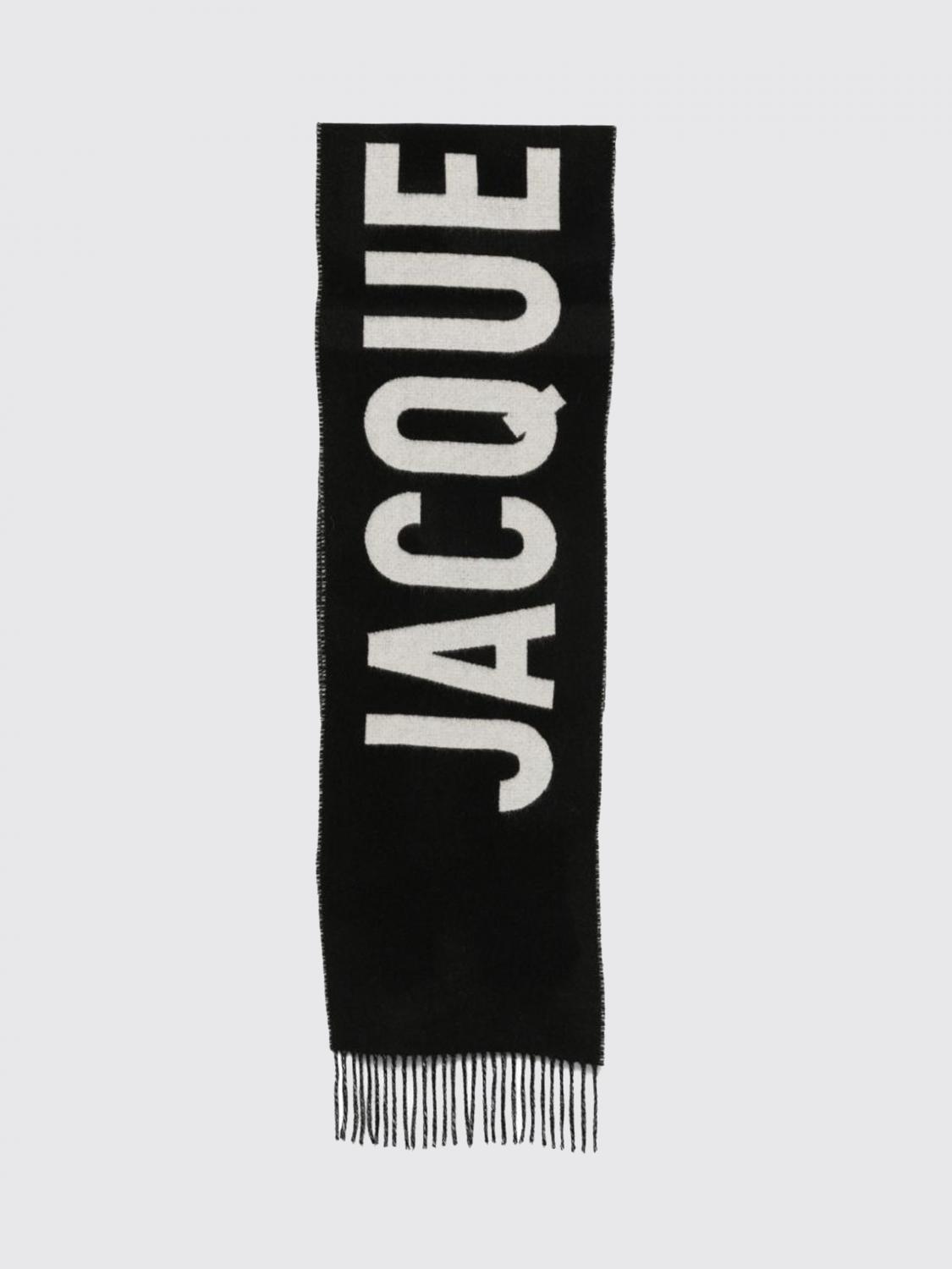 JACQUEMUS BUFANDA: Bufanda mujer Jacquemus, Negro - Img 1