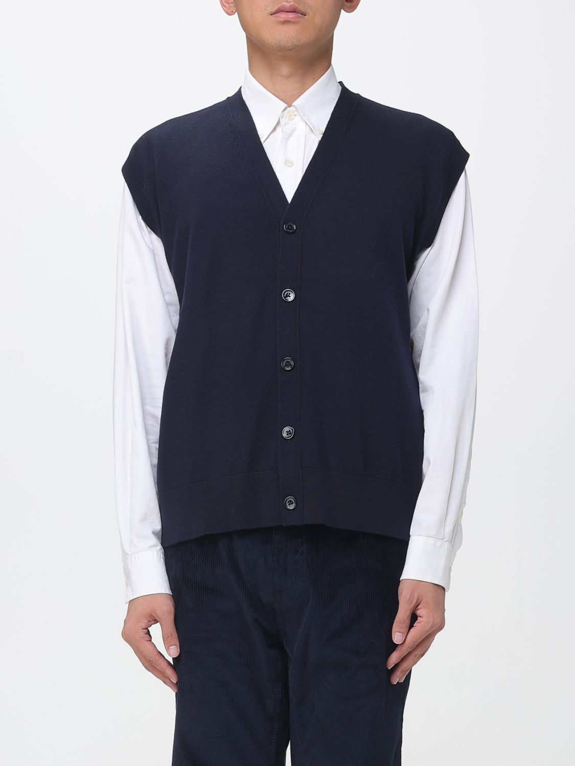 PAOLO PECORA SWEATER: Sweater men Paolo Pecora, Brown - Img 1