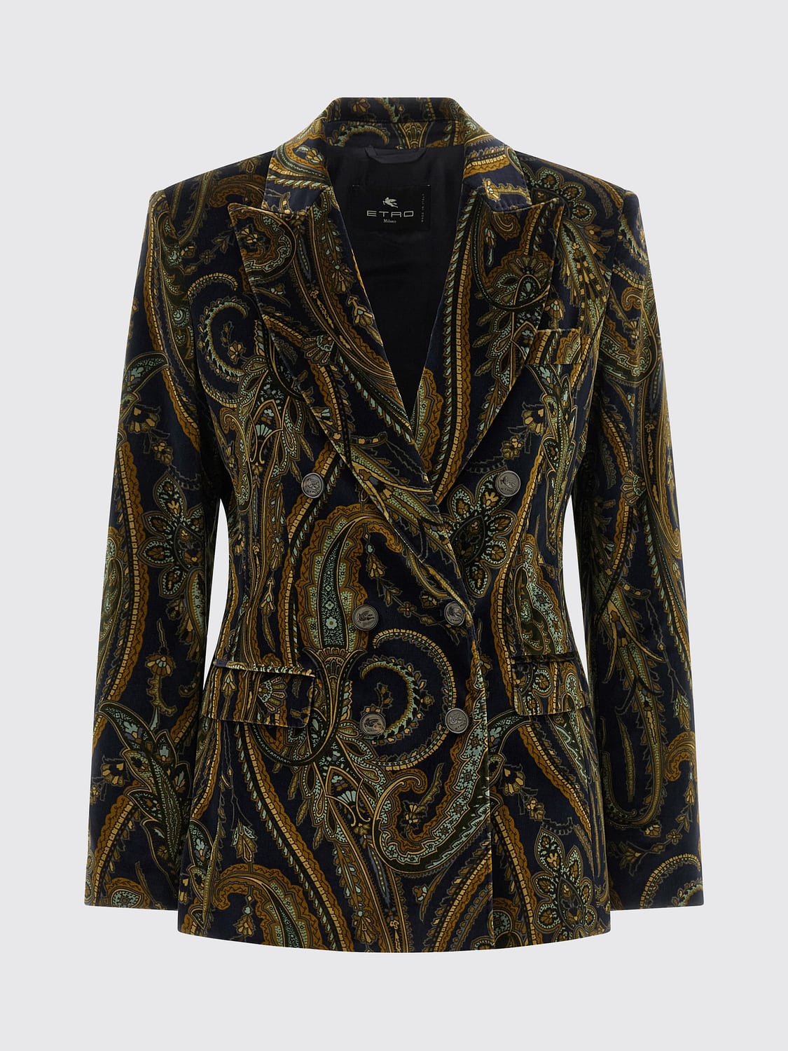 ETRO JACKET: Jacket woman Etro, Blue - Img 2