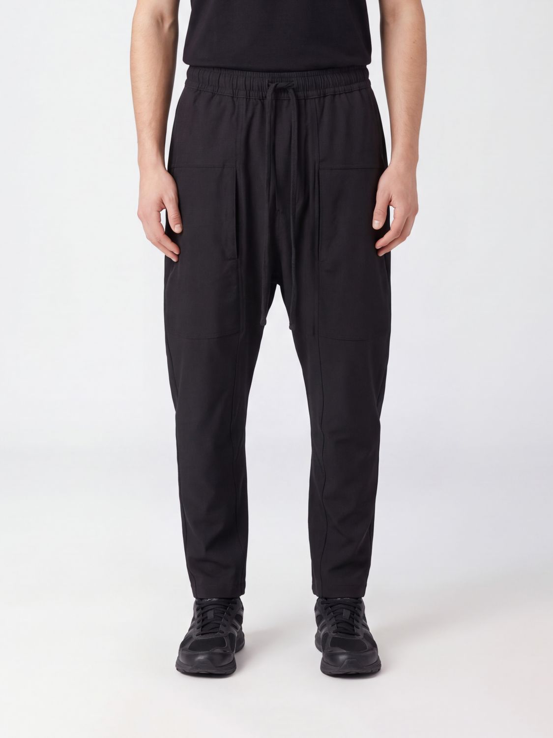 THOM KROM PANTS: Pants men Thom Krom, Black - Img 1