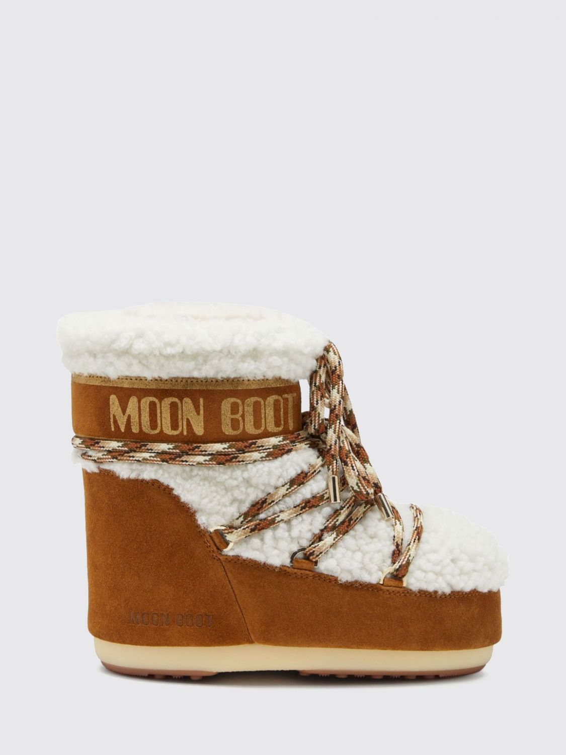 MOON BOOT STIVALI: Stivali donna Moon Boot, Marrone - Img 1