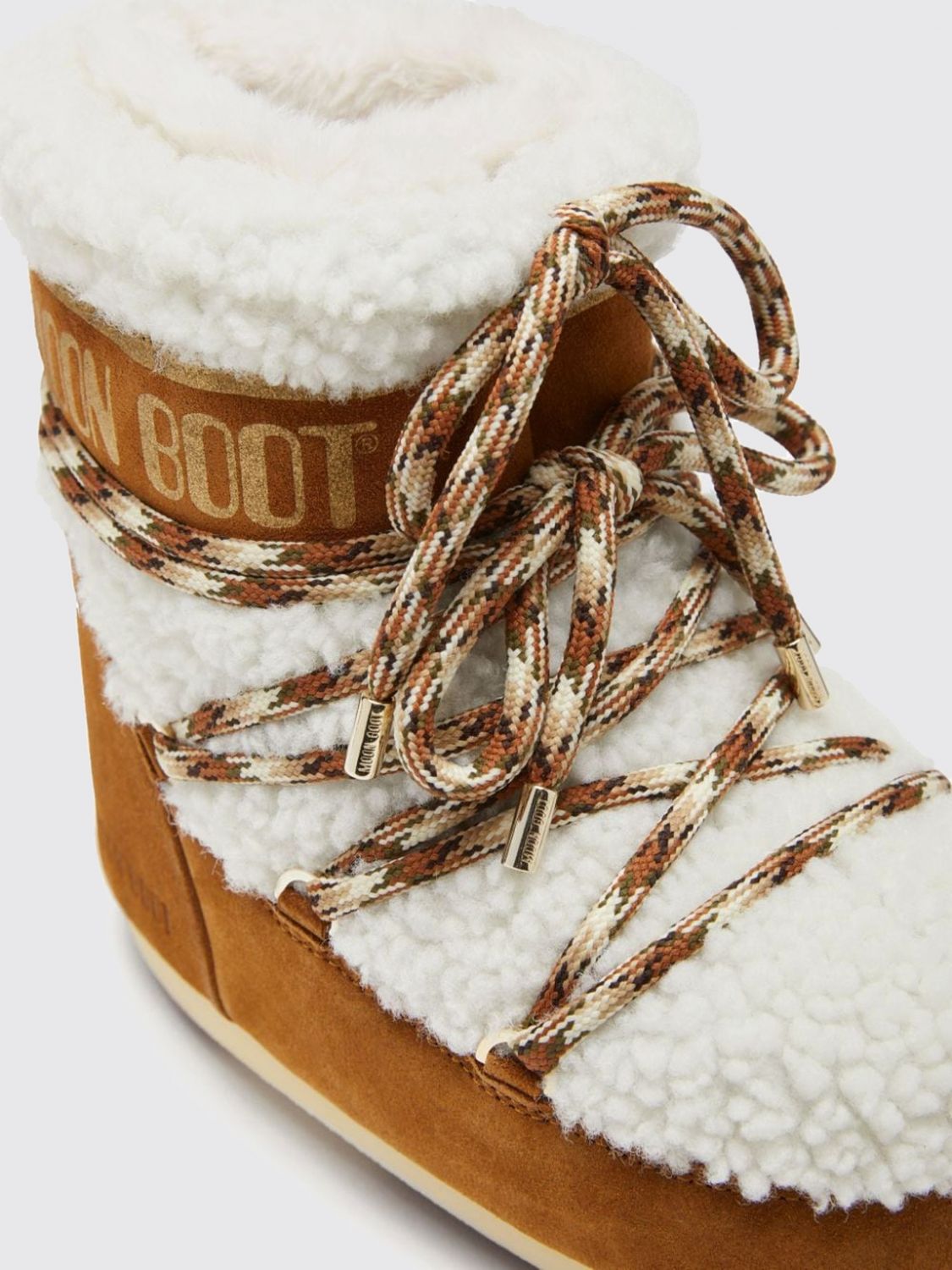 MOON BOOT STIVALI: Stivali donna Moon Boot, Marrone - Img 4