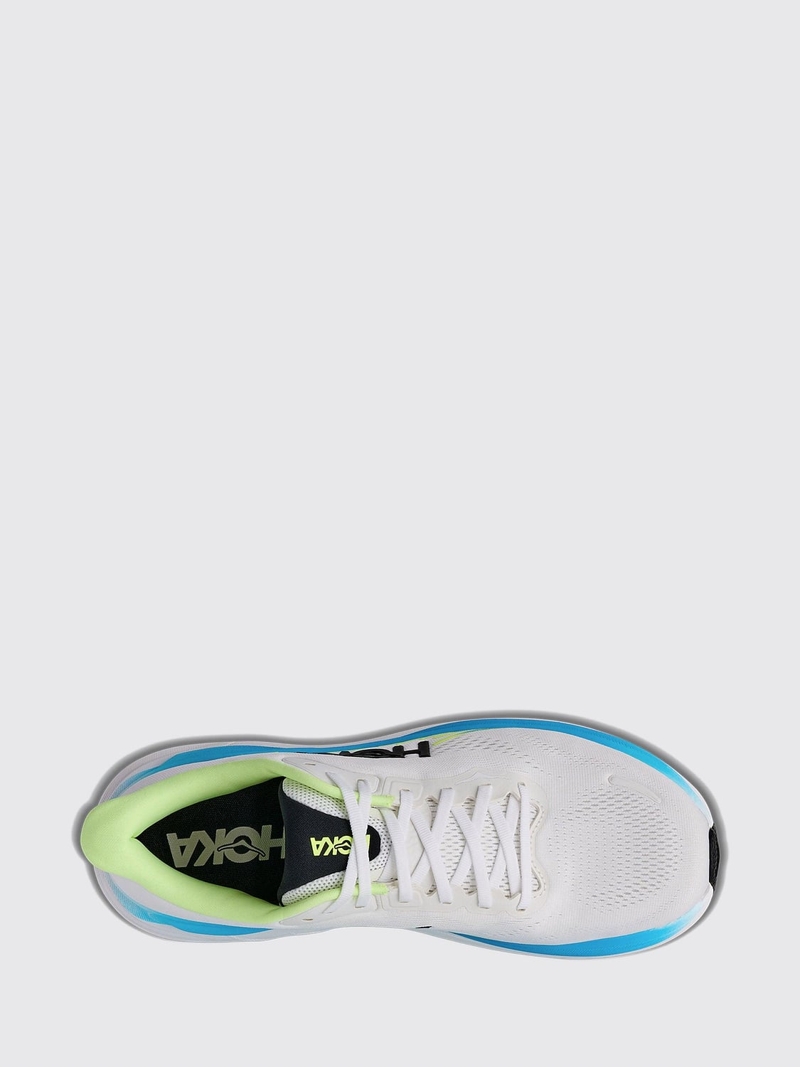 HOKA SNEAKERS: Sneakers da running Clifton 11 Hoka in mesh tecnico traspirante e ammortizzato, Azzurro - Img 3
