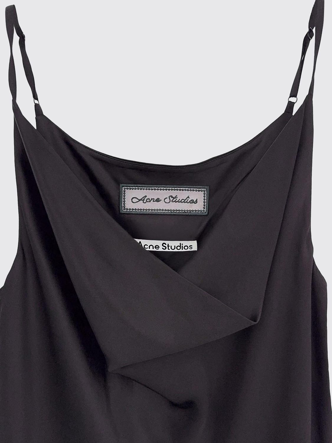 ACNE STUDIOS VESTIDO: Vestido mujer Acne Studios, Marrón - Img 4