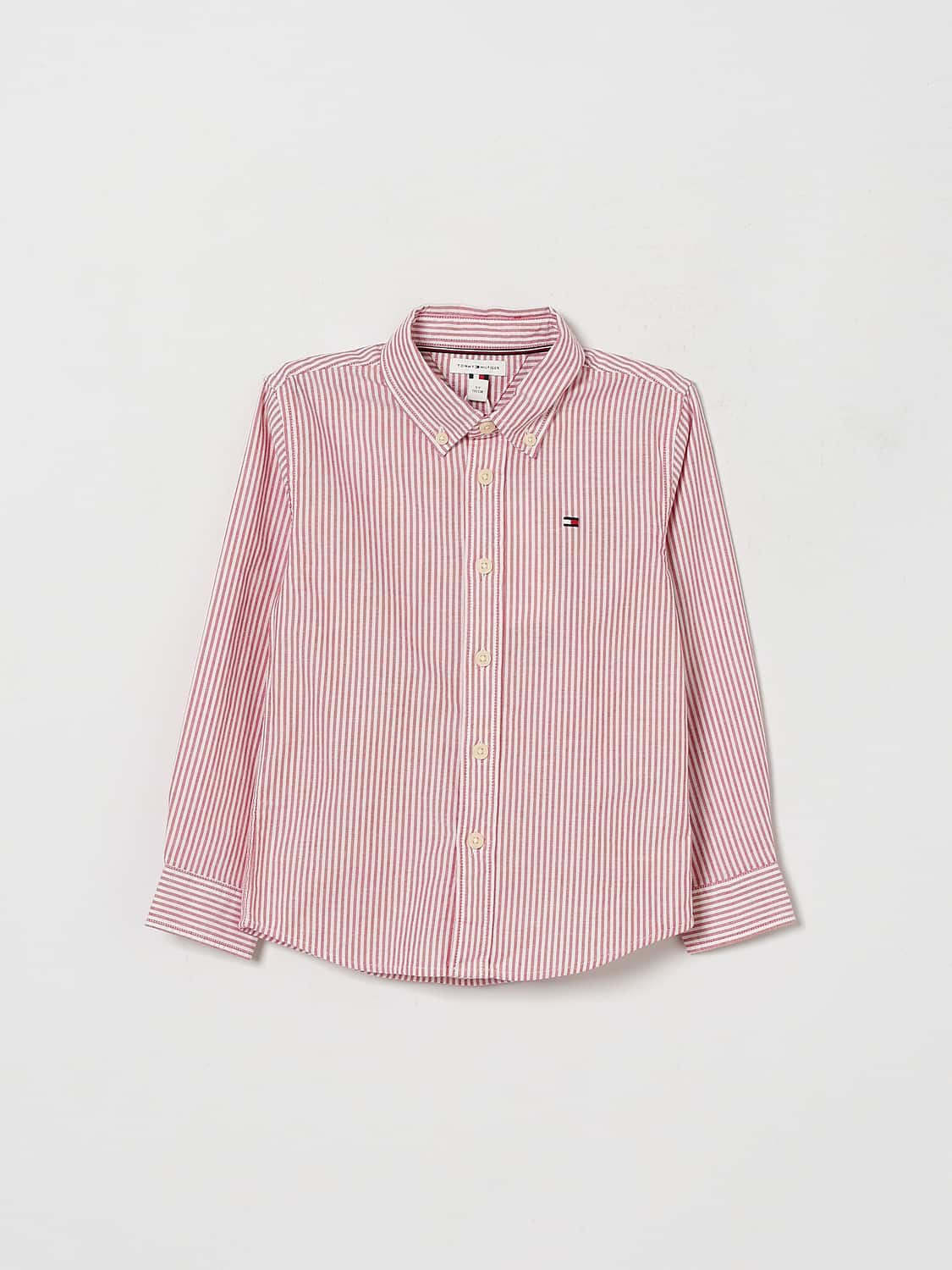 TOMMY HILFIGER 衬衫: 衬衫 儿童 Tommy Hilfiger, 白色 - Img 1