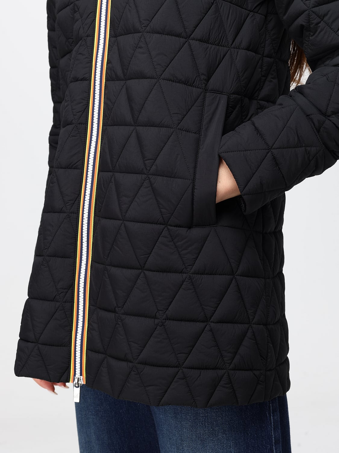 K-WAY JACKE: Jacke damen K-way, Schwarz - Img 4
