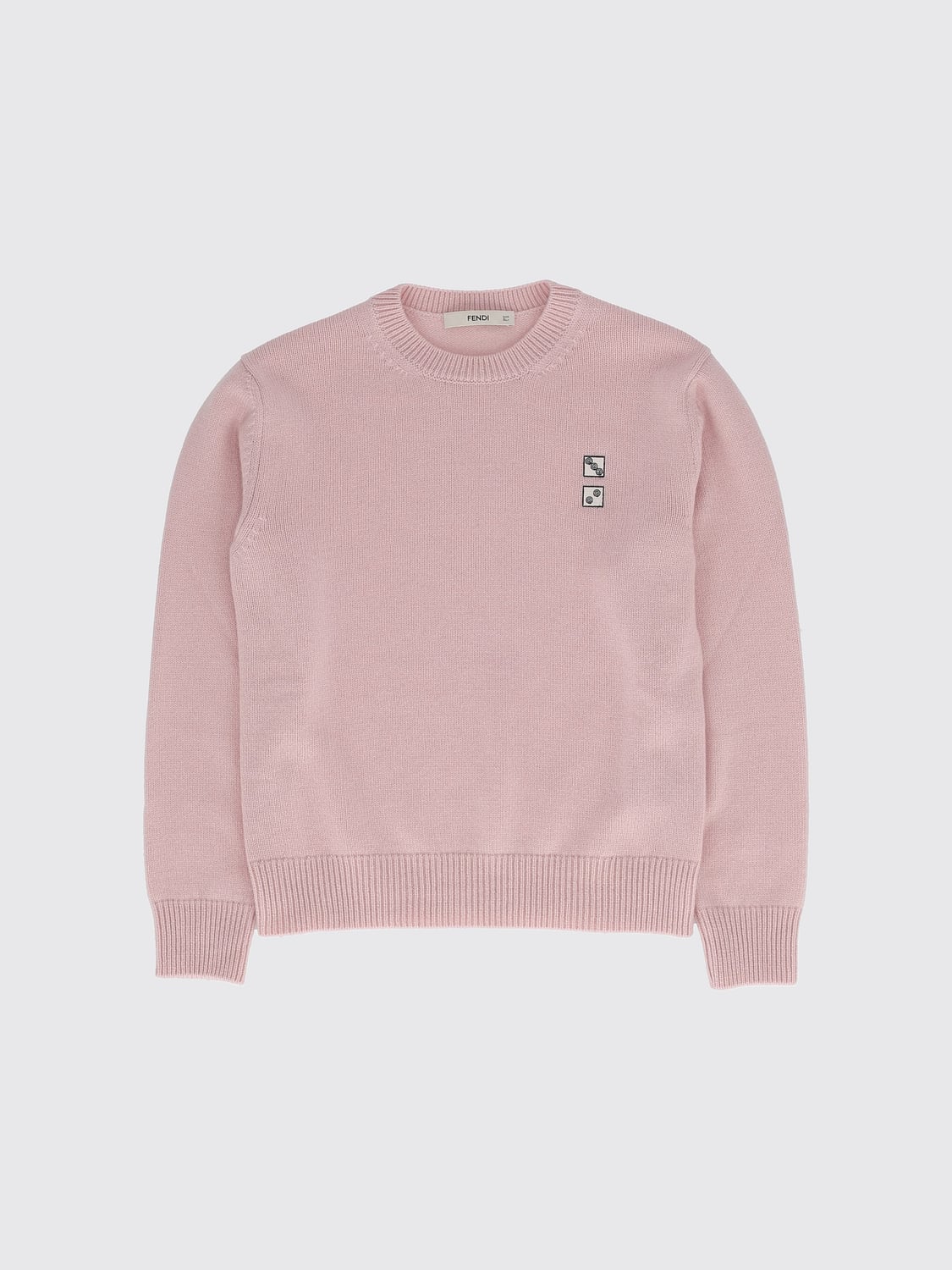 FENDI SWEATER: Sweater kids Fendi, Pink - Img 1