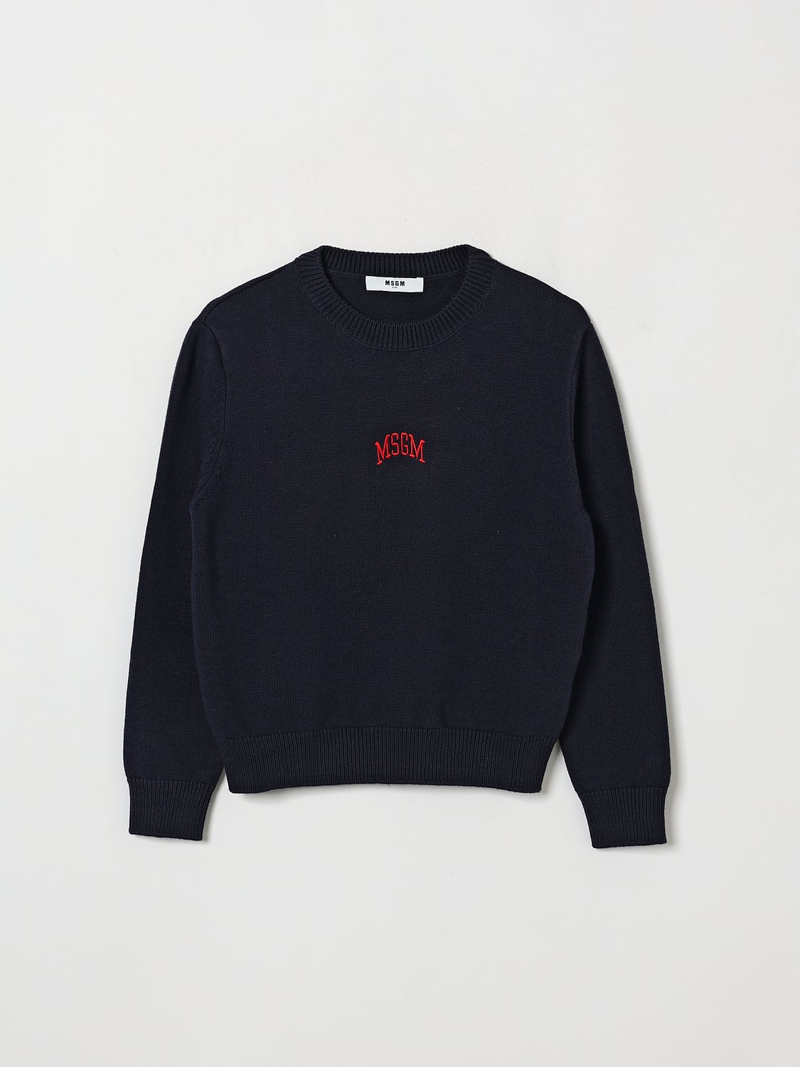 MSGM KIDS PULLOVER: Pullover kinder MSGM Kids, Blau - Img 1