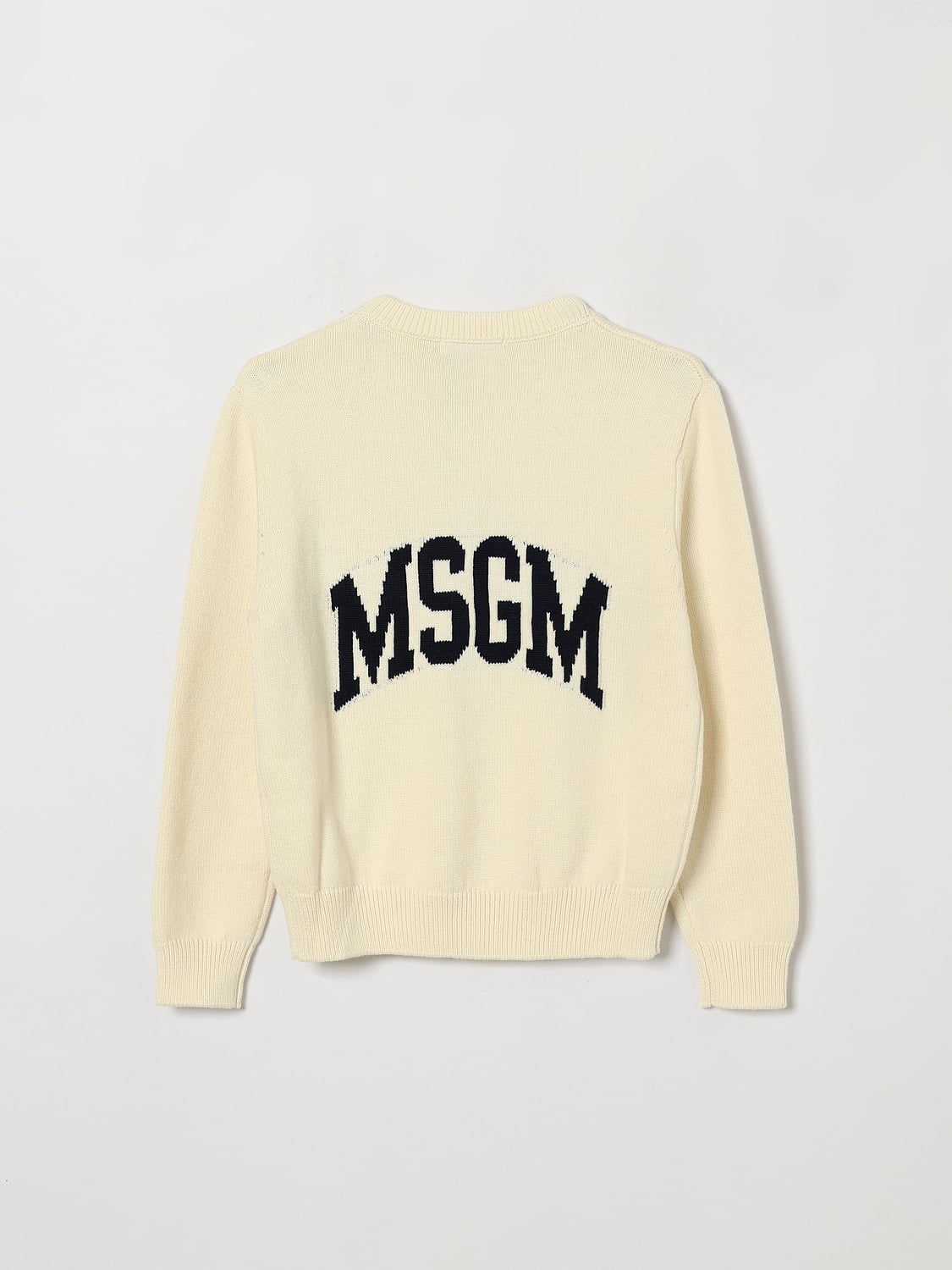 MSGM KIDS PULL: Pull enfant MSGM Kids, Crème - Img 2