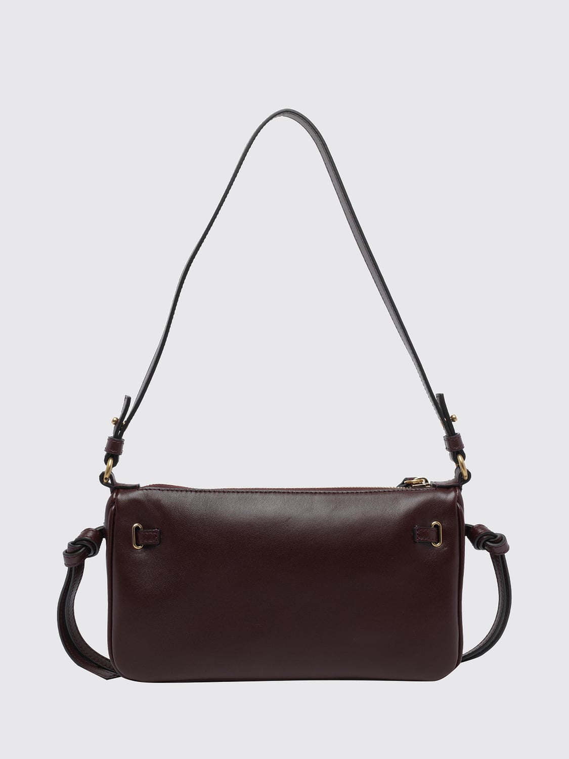 CHLOÉ BOLSO DE HOMBRO: Bolso de hombro Paddington de Chloé en piel de ternera lisa con candado, Rojo - Img 2
