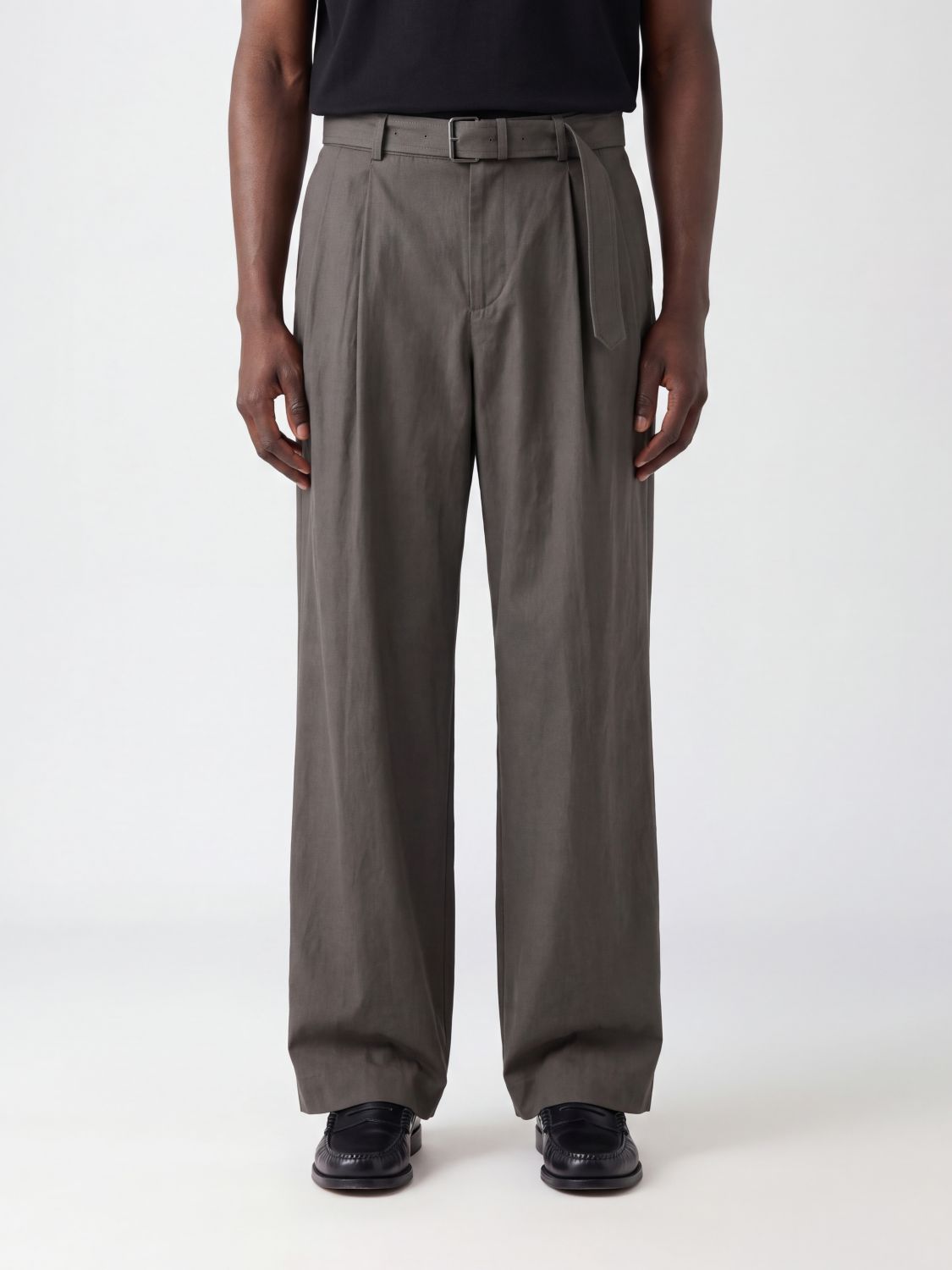DRIES VAN NOTEN PANTS: Pants men Dries Van Noten, Kaki - Img 1