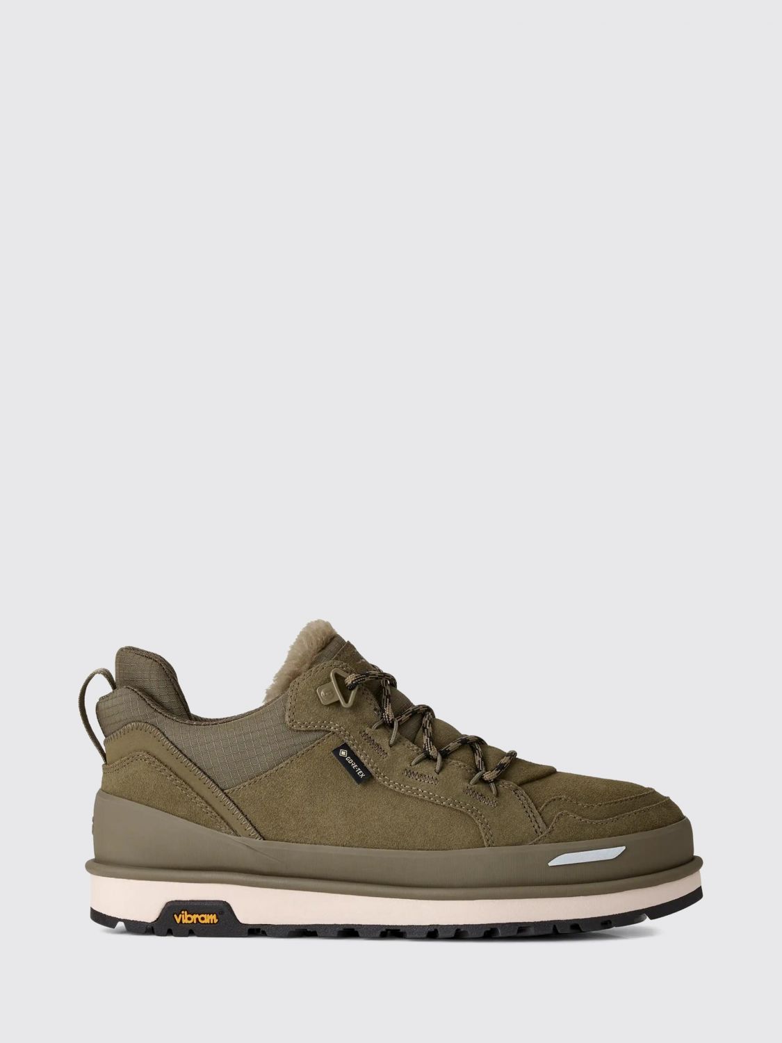 UGG BASKETS: Baskets Lowmel Guard GTX UGG en Gore-tex® et daim, Olive - Img 1