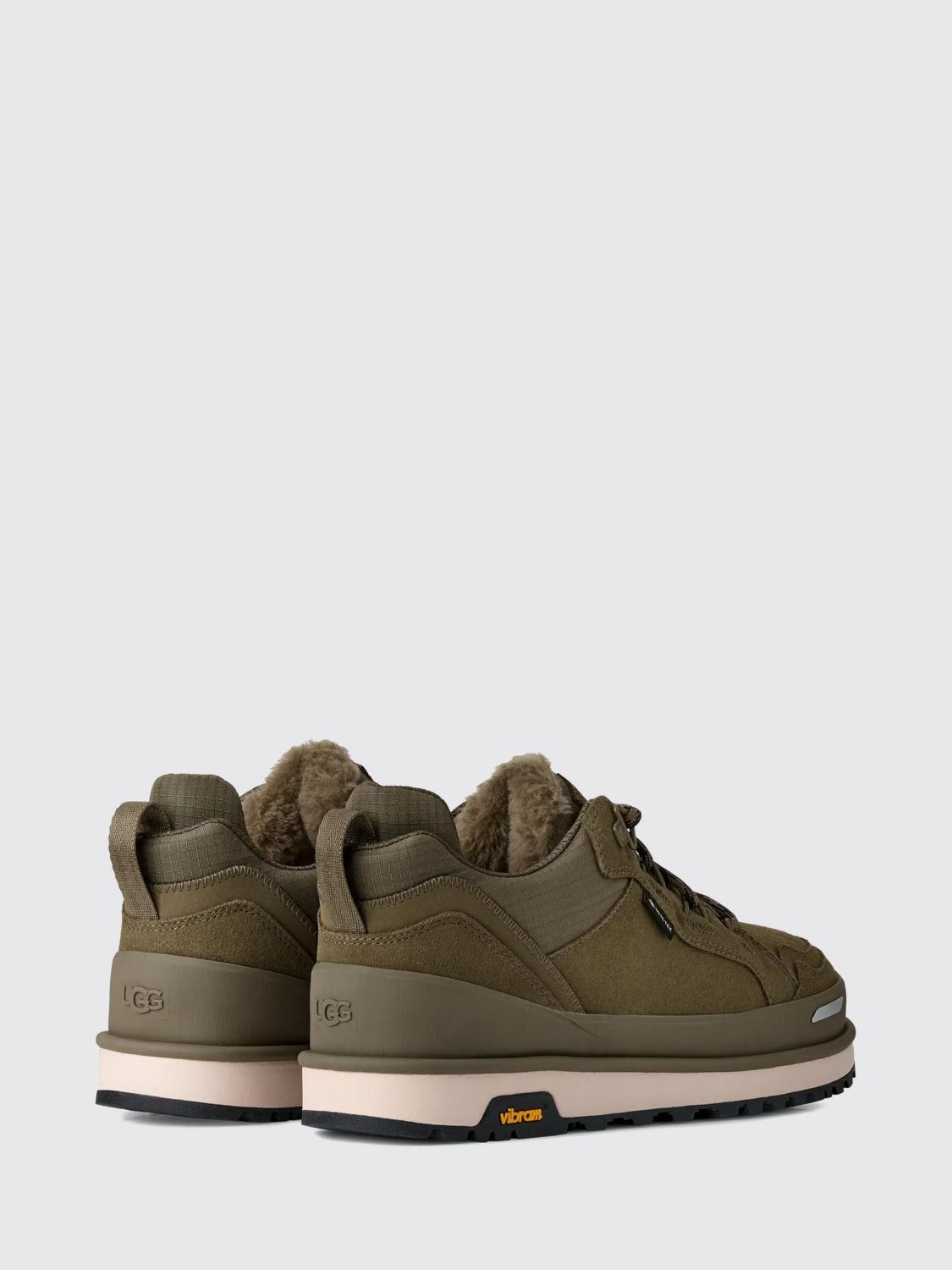 UGG BASKETS: Baskets Lowmel Guard GTX UGG en Gore-tex® et daim, Olive - Img 2