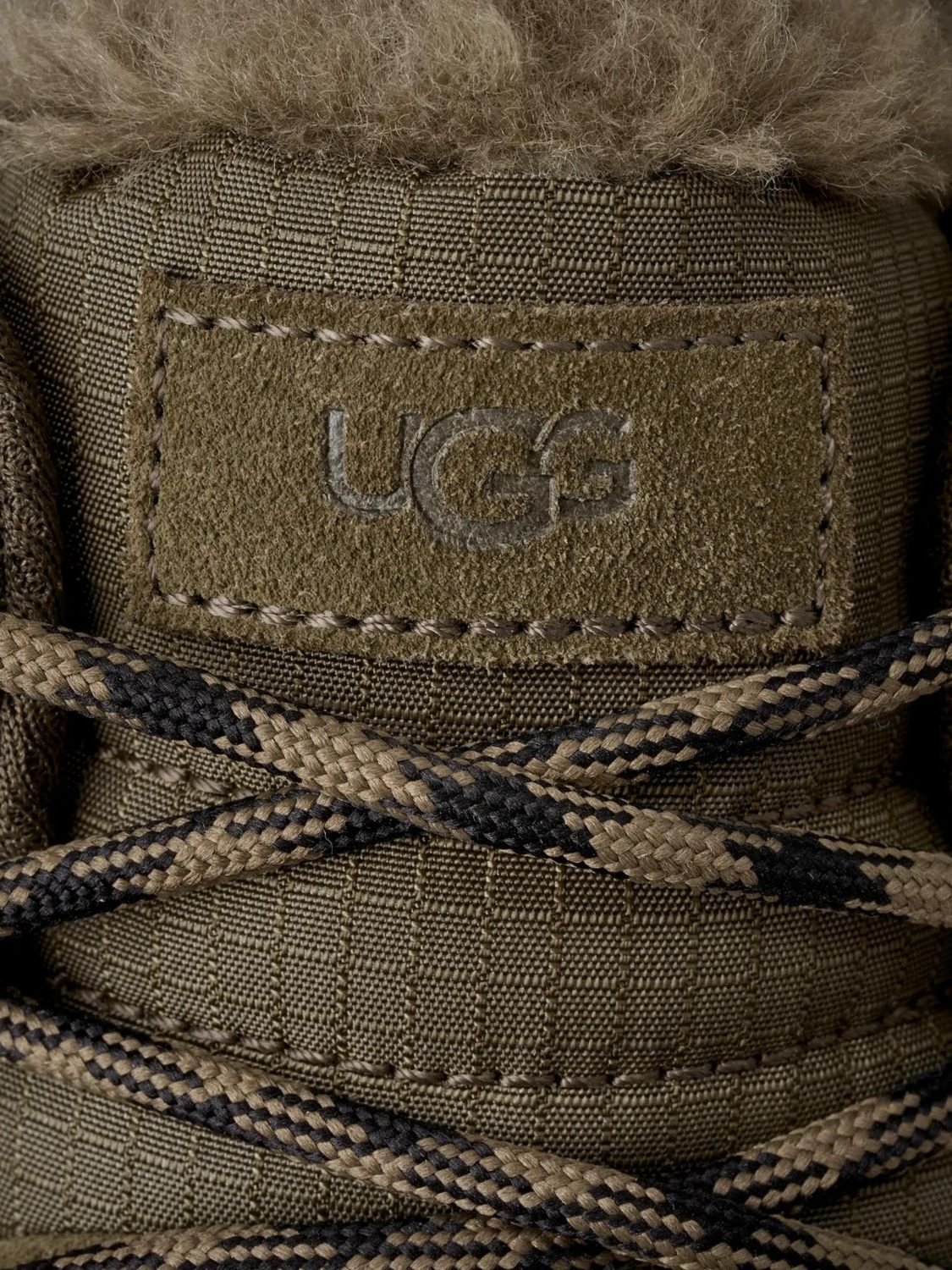 UGG BASKETS: Baskets Lowmel Guard GTX UGG en Gore-tex® et daim, Olive - Img 3