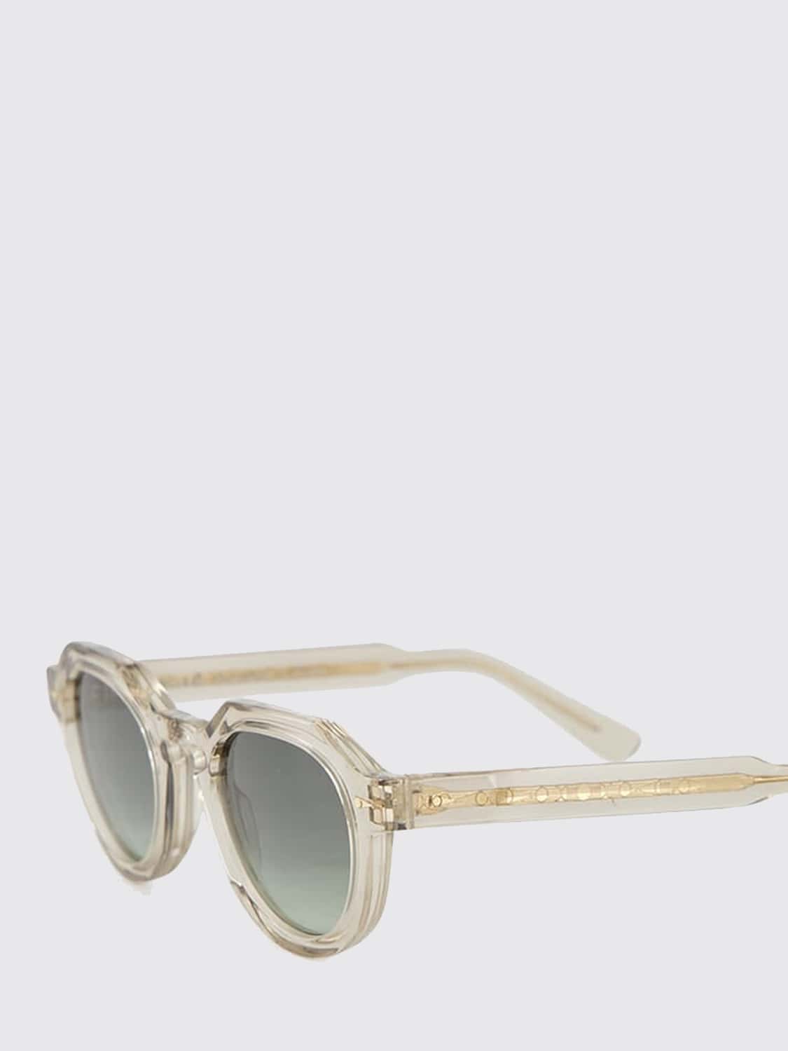 AHLEM SUNGLASSES: Grenelle Rounded Acetate Sunglasses Ahlem with Gradient Lenses, Grey - Img 3