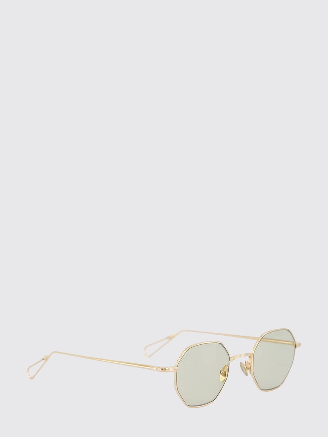 AHLEM SONNENBRILLE: Trocadero Vergoldete Metall-Sonnenbrille Ahlem mit Kontraststeg, Champagne - Img 1