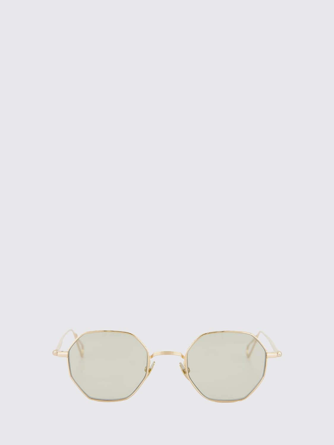 AHLEM SONNENBRILLE: Trocadero Vergoldete Metall-Sonnenbrille Ahlem mit Kontraststeg, Champagne - Img 2