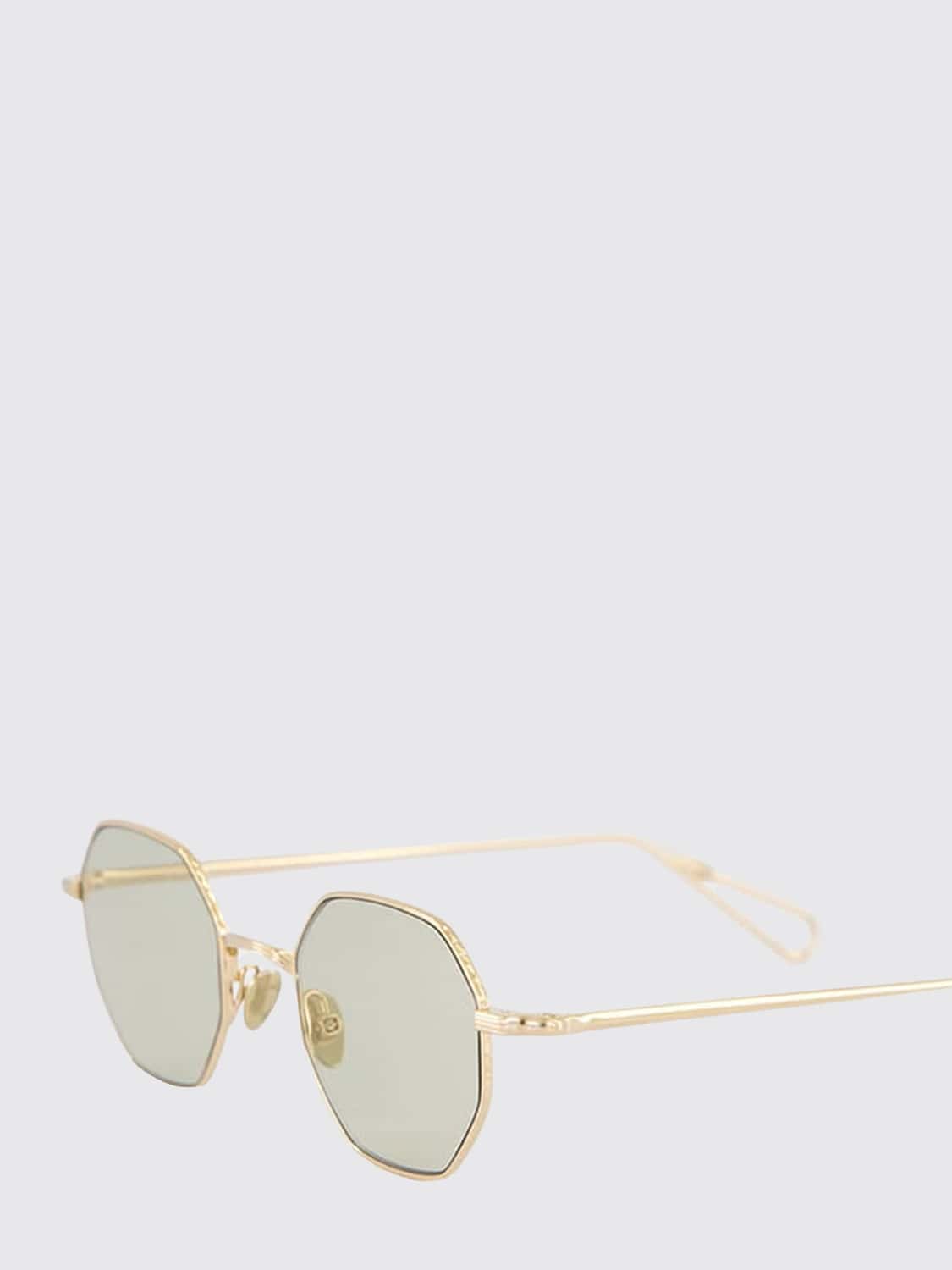 AHLEM SONNENBRILLE: Trocadero Vergoldete Metall-Sonnenbrille Ahlem mit Kontraststeg, Champagne - Img 3