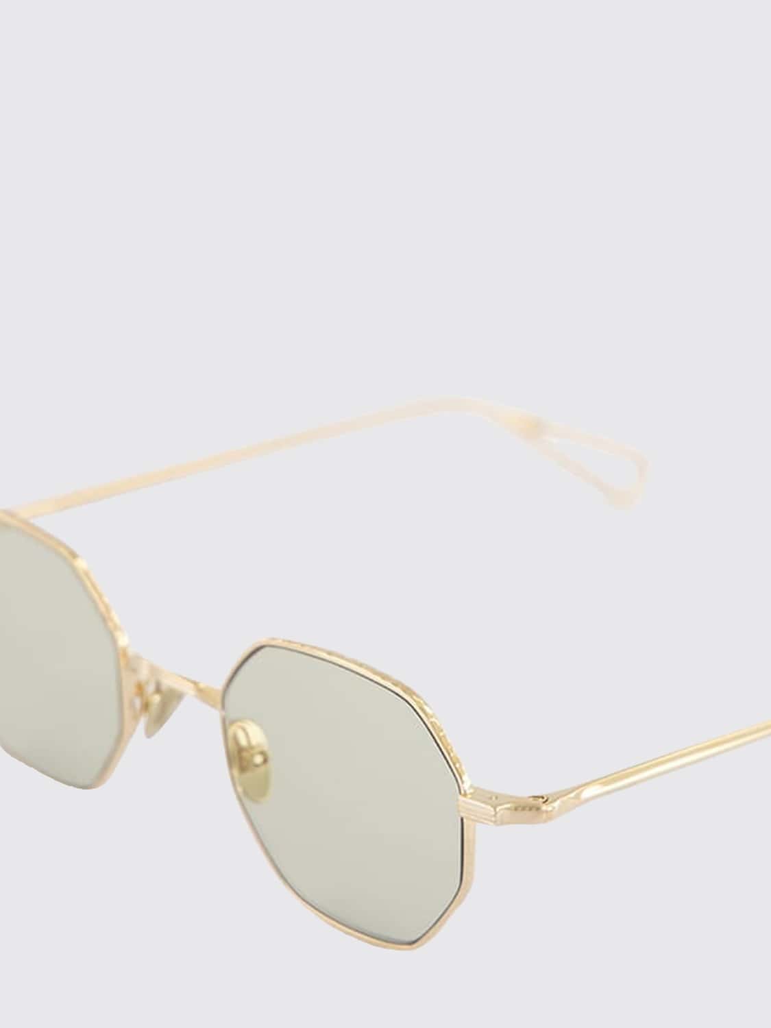 AHLEM SONNENBRILLE: Trocadero Vergoldete Metall-Sonnenbrille Ahlem mit Kontraststeg, Champagne - Img 4