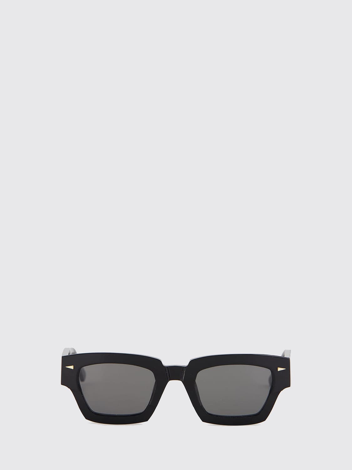 AHLEM SUNGLASSES: Magenta Cat-Eye Acetate and Metal Sunglasses Ahlem with CR-39 Lenses, Black - Img 2