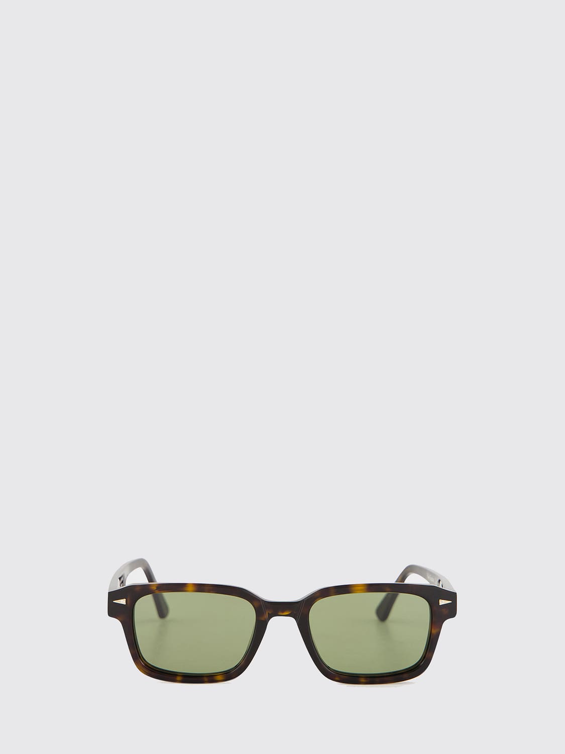 AHLEM SUNGLASSES: Rive Gauche Aviator Tortoiseshell Acetate Sunglasses Ahlem with Coloured Lenses, Brown - Img 2