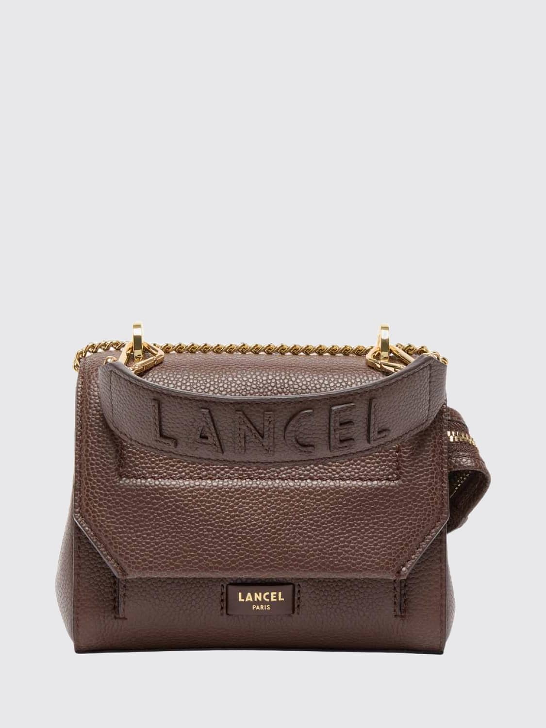 LANCEL SHOULDER BAG: Shoulder bag woman Lancel, Brown - Img 1