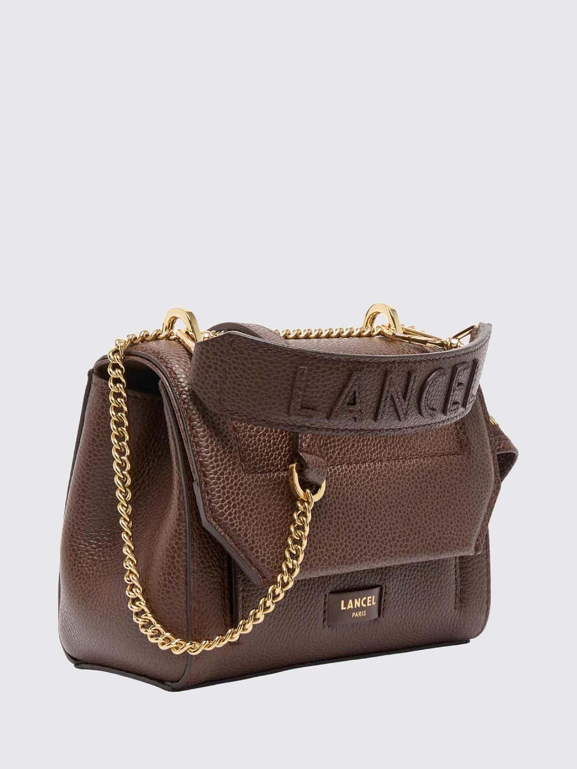 LANCEL SHOULDER BAG: Shoulder bag woman Lancel, Brown - Img 3