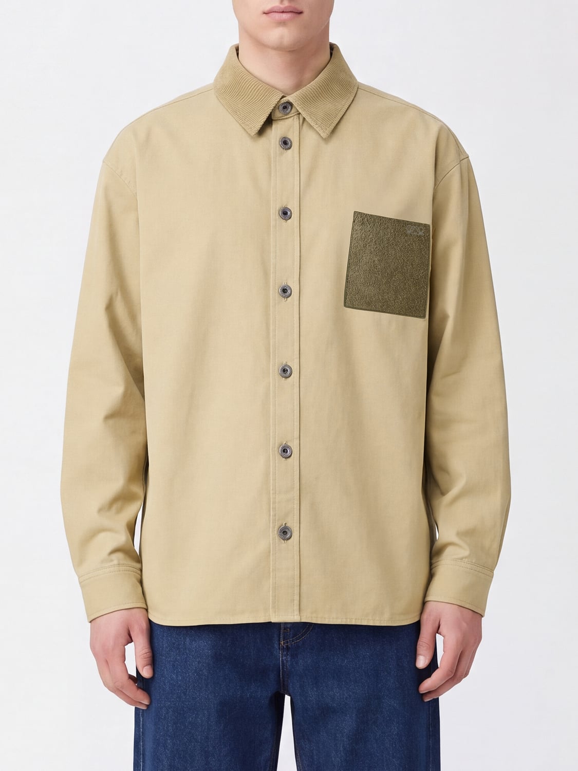 LOEWE JACKET: Jacket men Loewe, Beige - Img 1