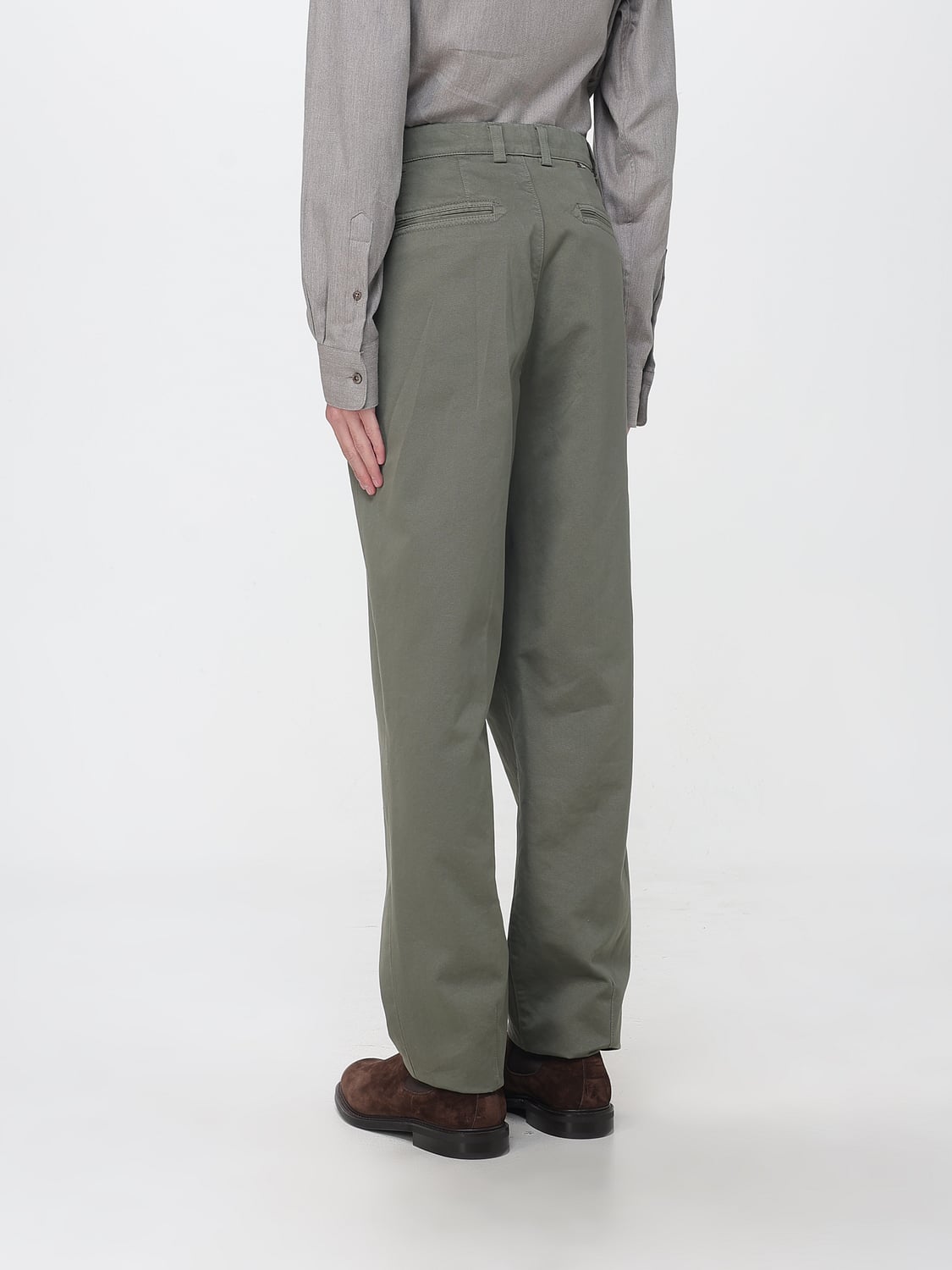 CANALI PANTALONES: Pantalones hombre Canali, Verde - Img 2