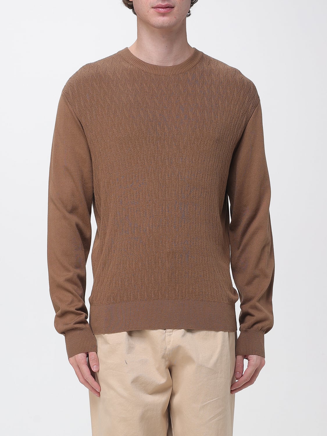 CANALI PULL: Pull homme Canali, Marron - Img 1