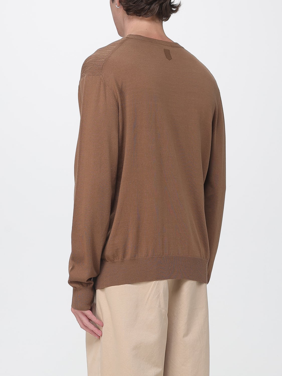 CANALI PULL: Pull homme Canali, Marron - Img 2