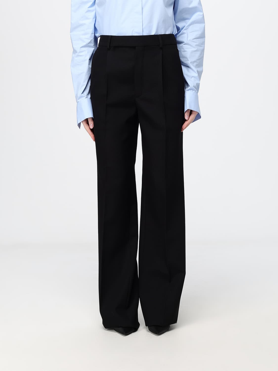 SAINT LAURENT HOSE: Hose damen Saint Laurent, Schwarz - Img 1