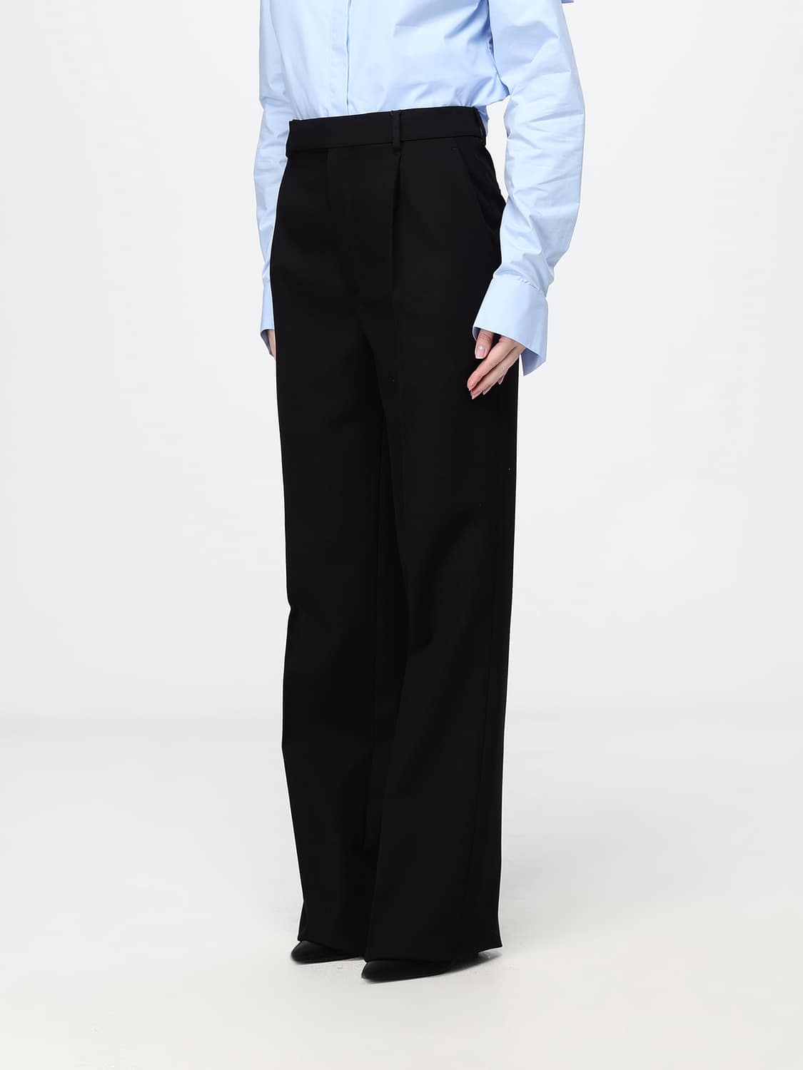 SAINT LAURENT HOSE: Hose damen Saint Laurent, Schwarz - Img 4