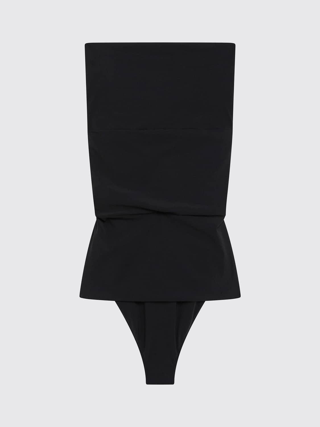 SAINT LAURENT BADEMODE: Cut-out-Badeanzug Saint Laurent mit YSL-Monogramm und Herzausschnitt, Schwarz - Img 3