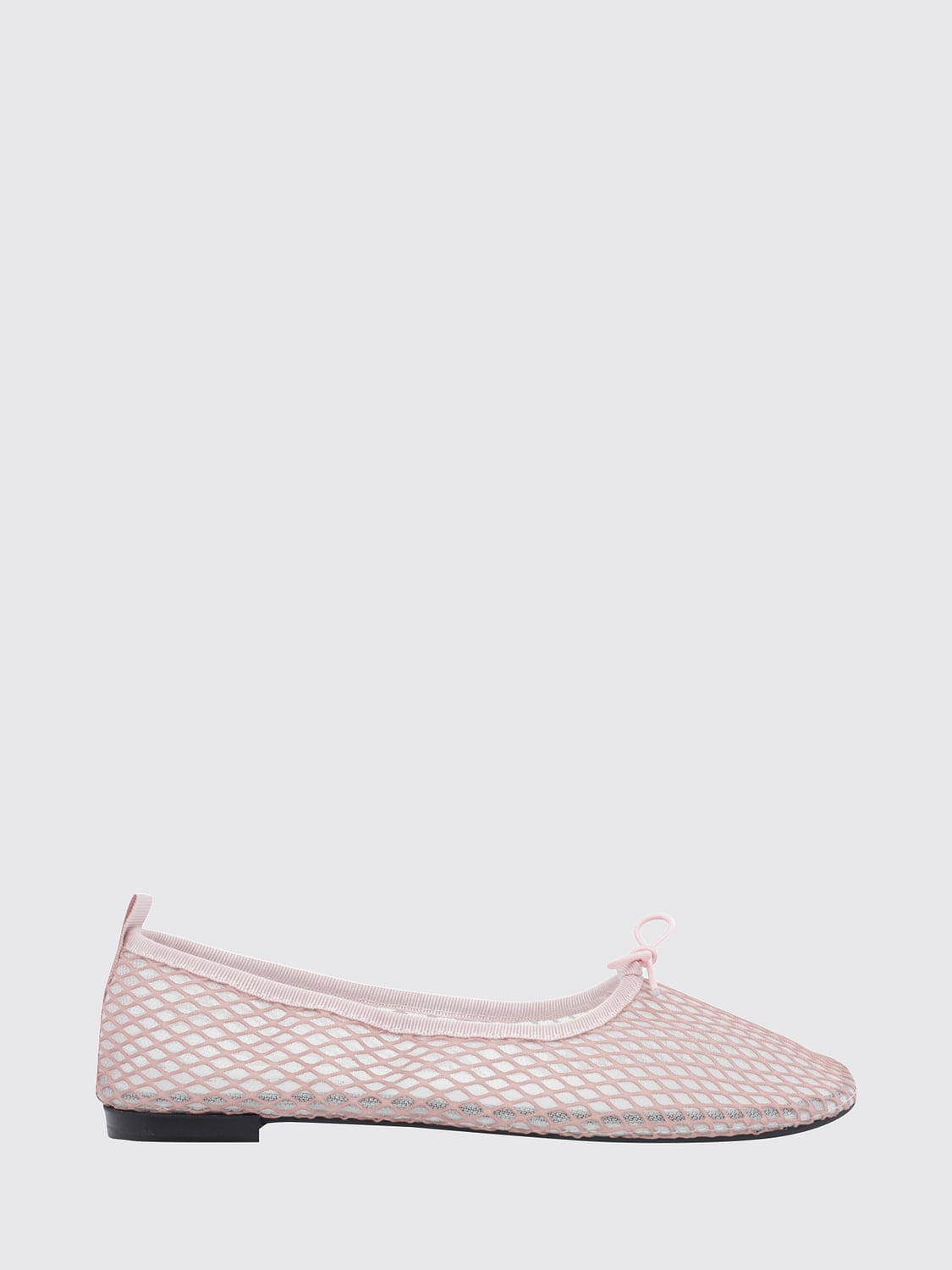REPETTO BALLERINAS: Ballerinas Repetto aus Netz-Nylon mit Zierschleife und runder Spitze, Pink - Img 1
