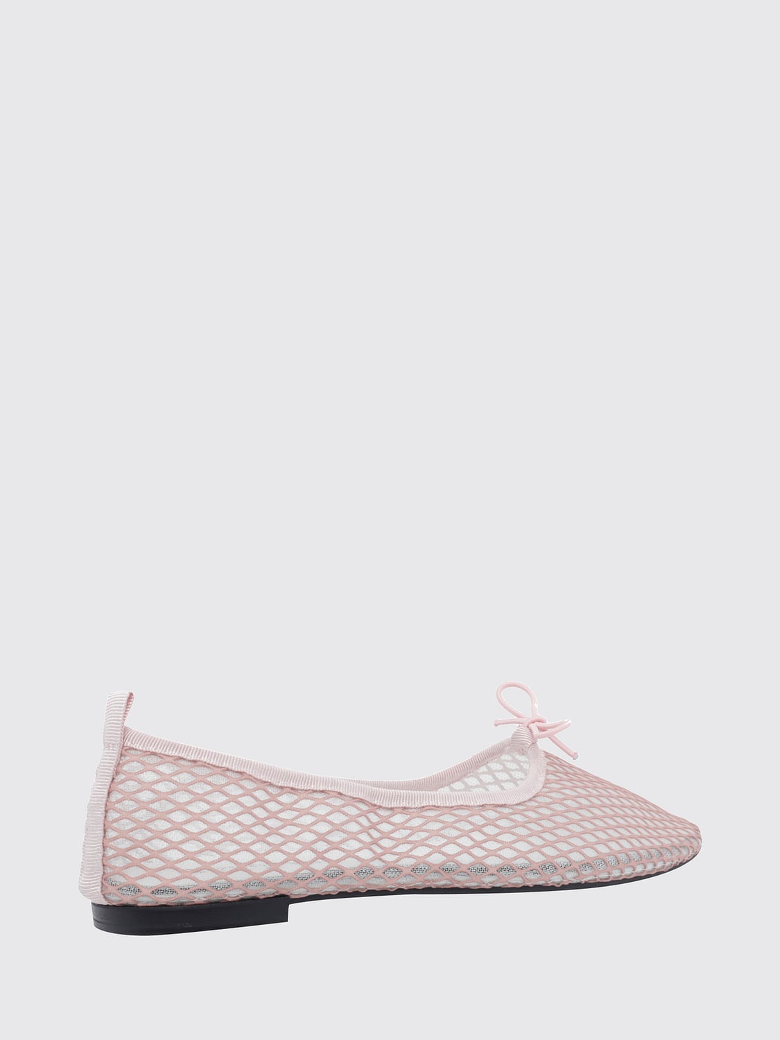 REPETTO BALLERINAS: Ballerinas Repetto aus Netz-Nylon mit Zierschleife und runder Spitze, Pink - Img 3
