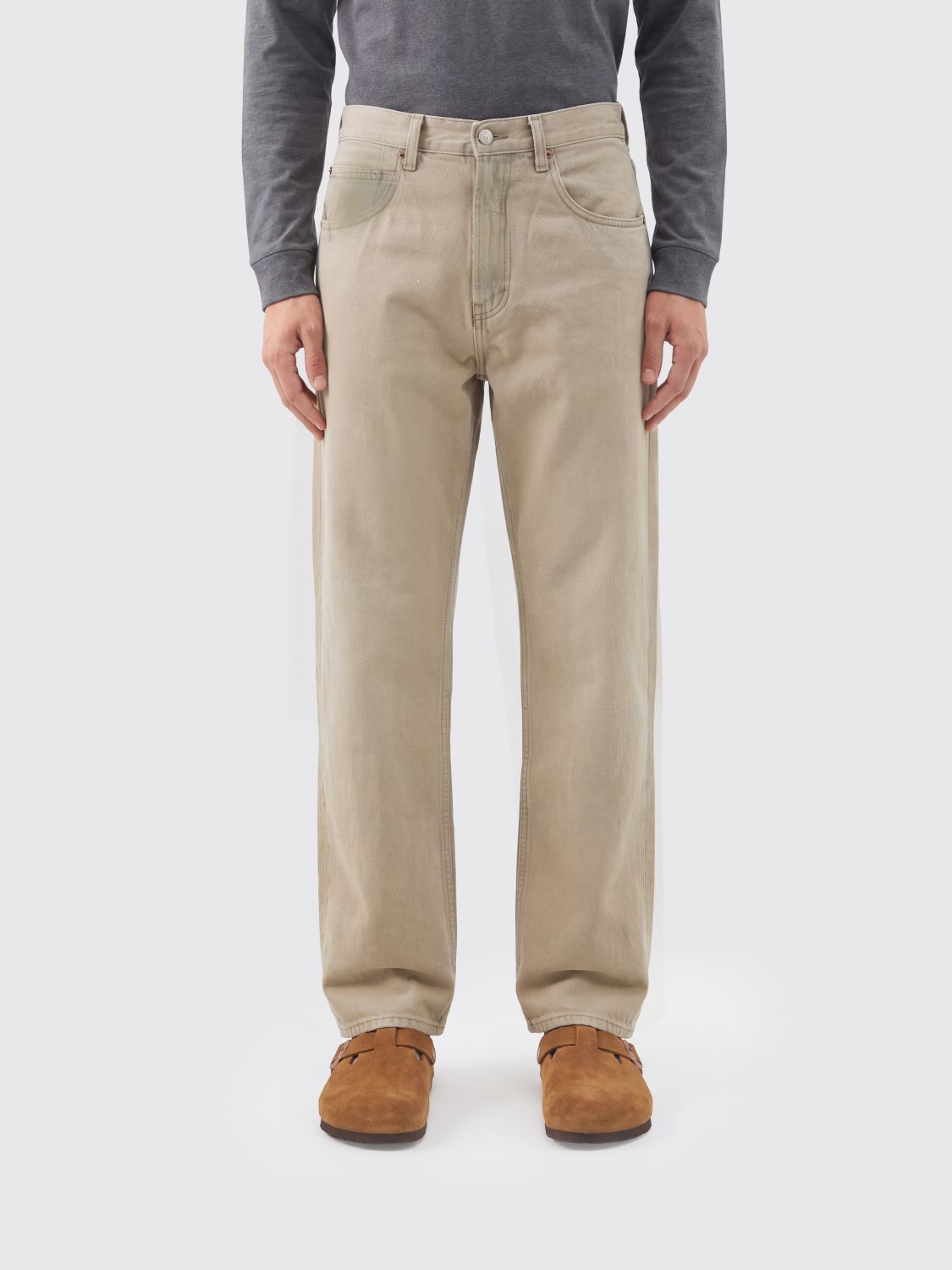 AGOLDE JEANS: Jeans men Agolde, Beige - Img 1