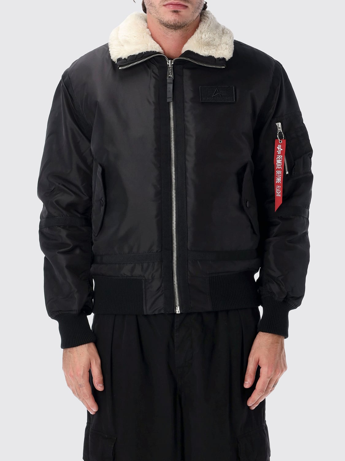ALPHA INDUSTRIES JACKET: Jacket men Alpha Industries, Black - Img 1