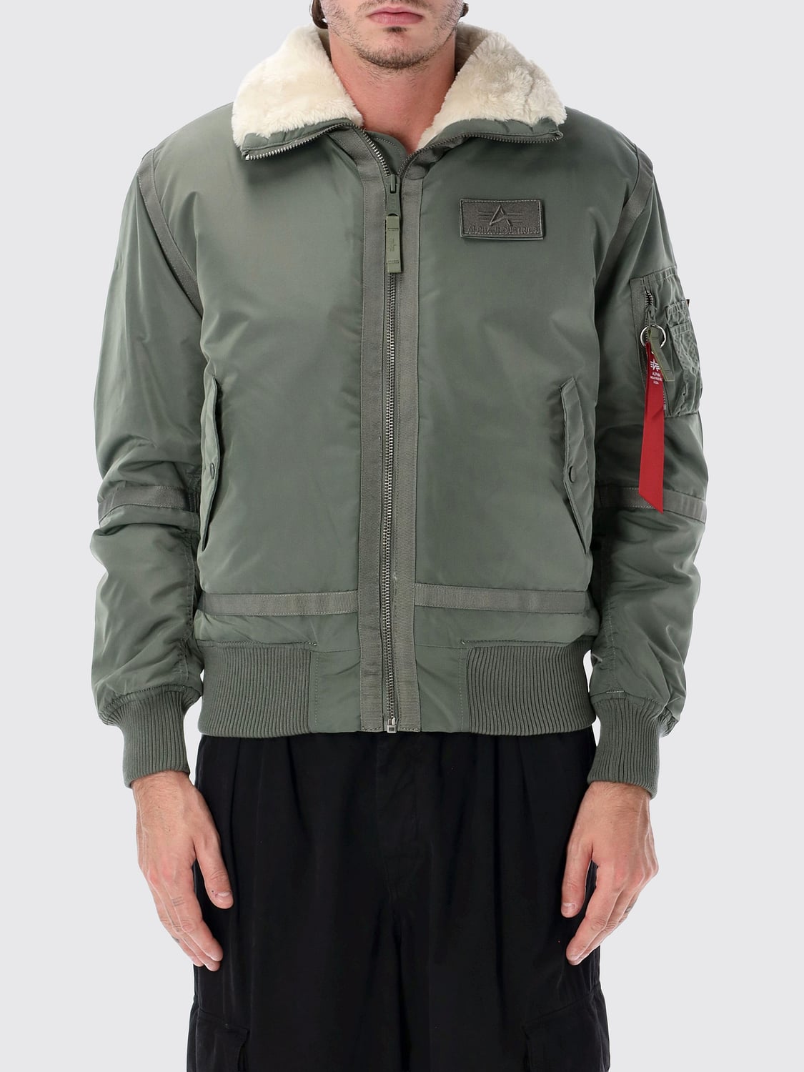 ALPHA INDUSTRIES JACKET: Jacket men Alpha Industries, Green - Img 1
