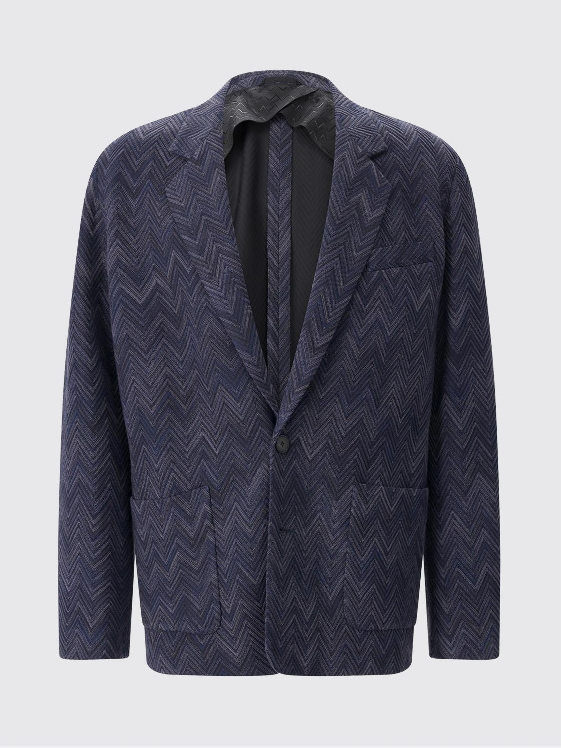 MISSONI JACKET: Jacket men Missoni, Blue - Img 2