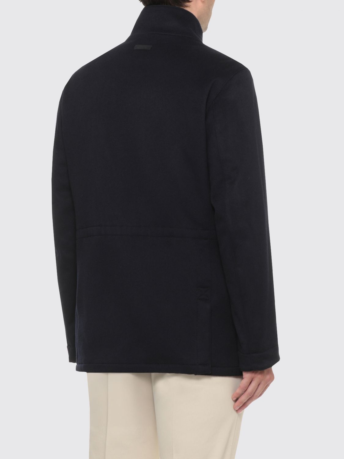 LARDINI COAT: Jacket men Lardini, Blue - Img 2