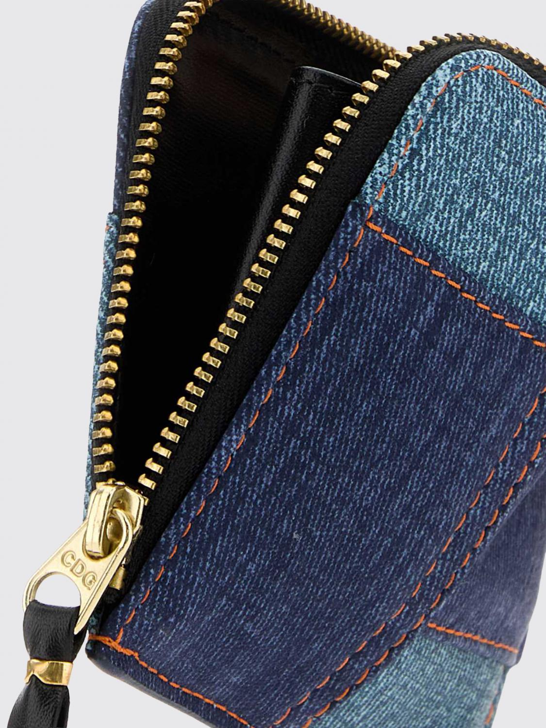 COMME DES GARÇONS WALLET: Wallet men Comme Des GarÇons, Blue - Img 3